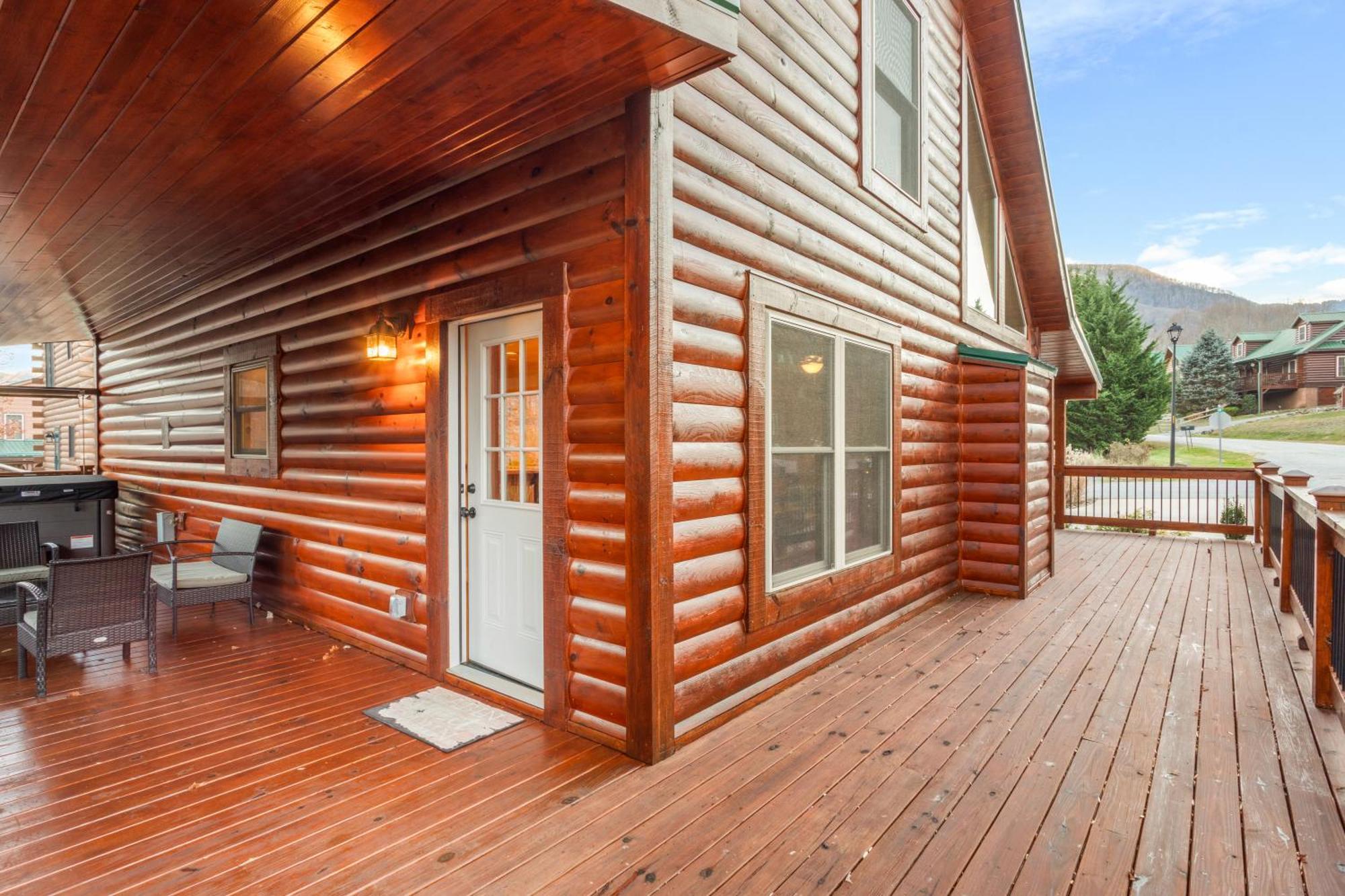 The Snow Owl Cabin Maggie Valley Exterior photo
